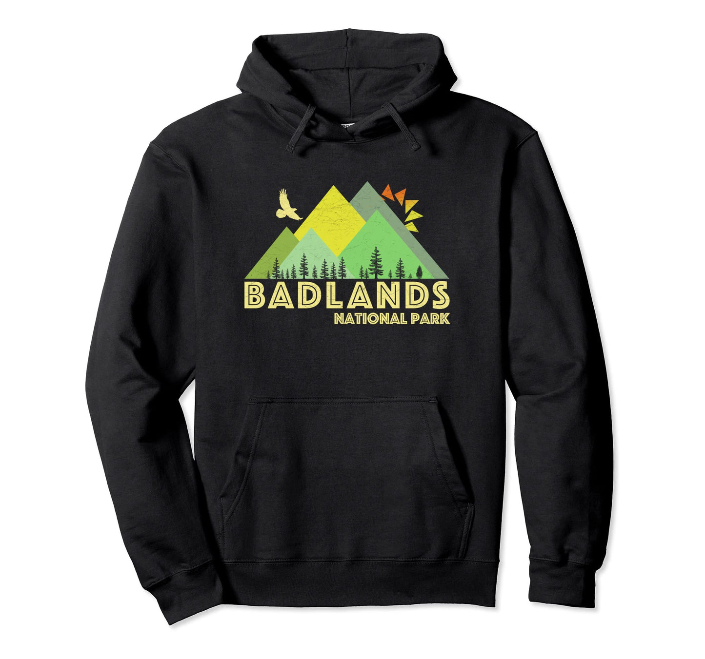 Badlands National Park Hoodie - Novelty Apparel Men Women - T-Shirt, Sweatshirt, Hoodie