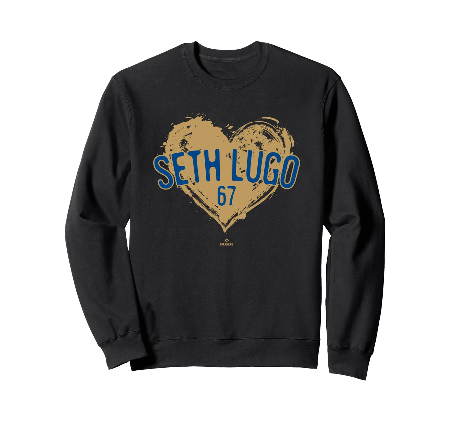 Distressed Heart Seth Lugo Sweatshirt - Fun Novelty Design for Adults - T-Shirt, Sweatshirt, Hoodie
