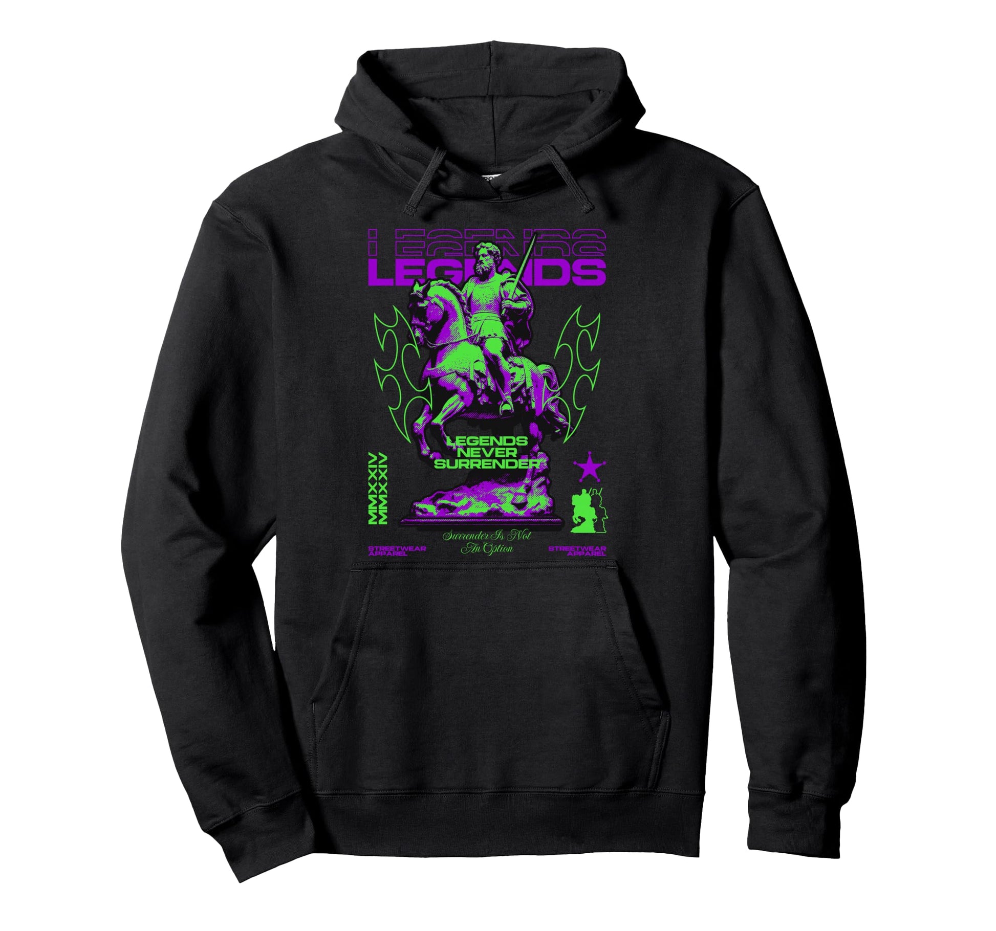 Y2K Legends Bold Urban Graffiti Hoodie - Aesthetic Graphic Men Women - T-Shirt, Sweatshirt, Hoodie