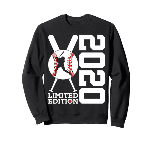 6Th Birthday Baseball 2020 Sweatshirt - Casual Everyday Wear Unisex - T-Shirt, Sweatshirt, Hoodie