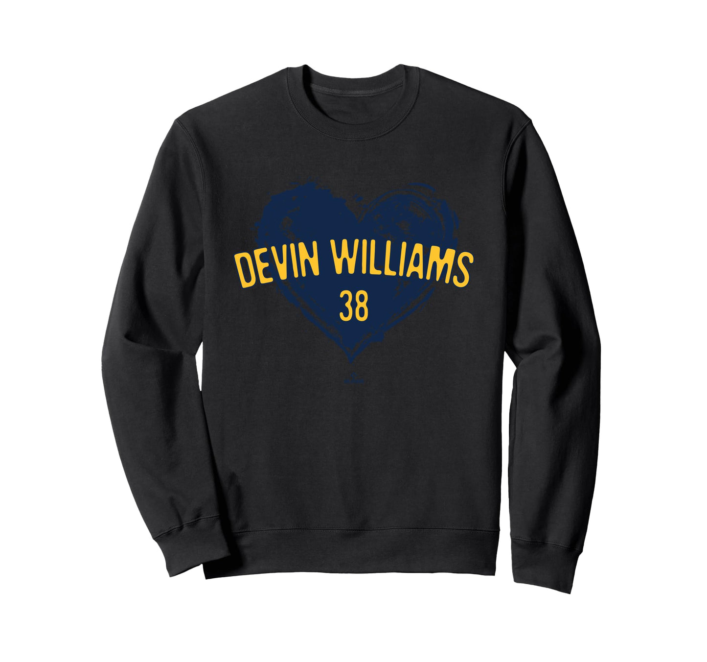Distressed Heart Devin Williams Sweatshirt - Streetwear Style Unisex - T-Shirt, Sweatshirt, Hoodie