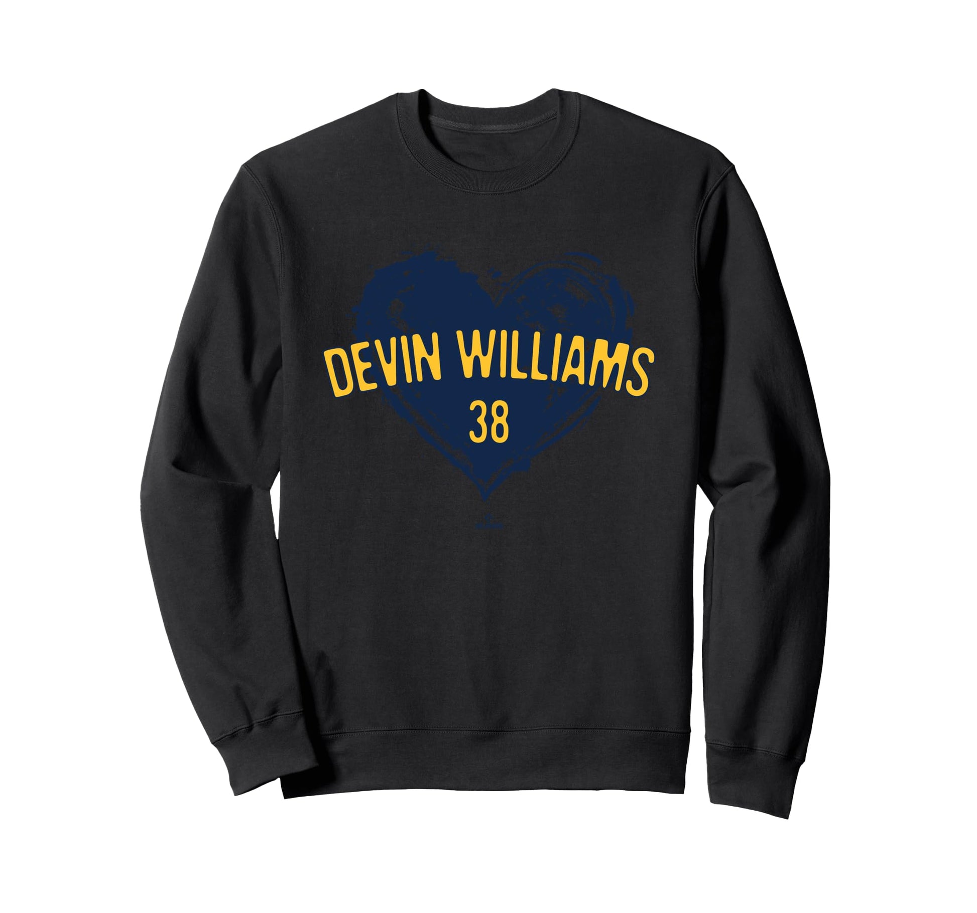 Distressed Heart Devin Williams Sweatshirt - Streetwear Style Unisex - T-Shirt, Sweatshirt, Hoodie