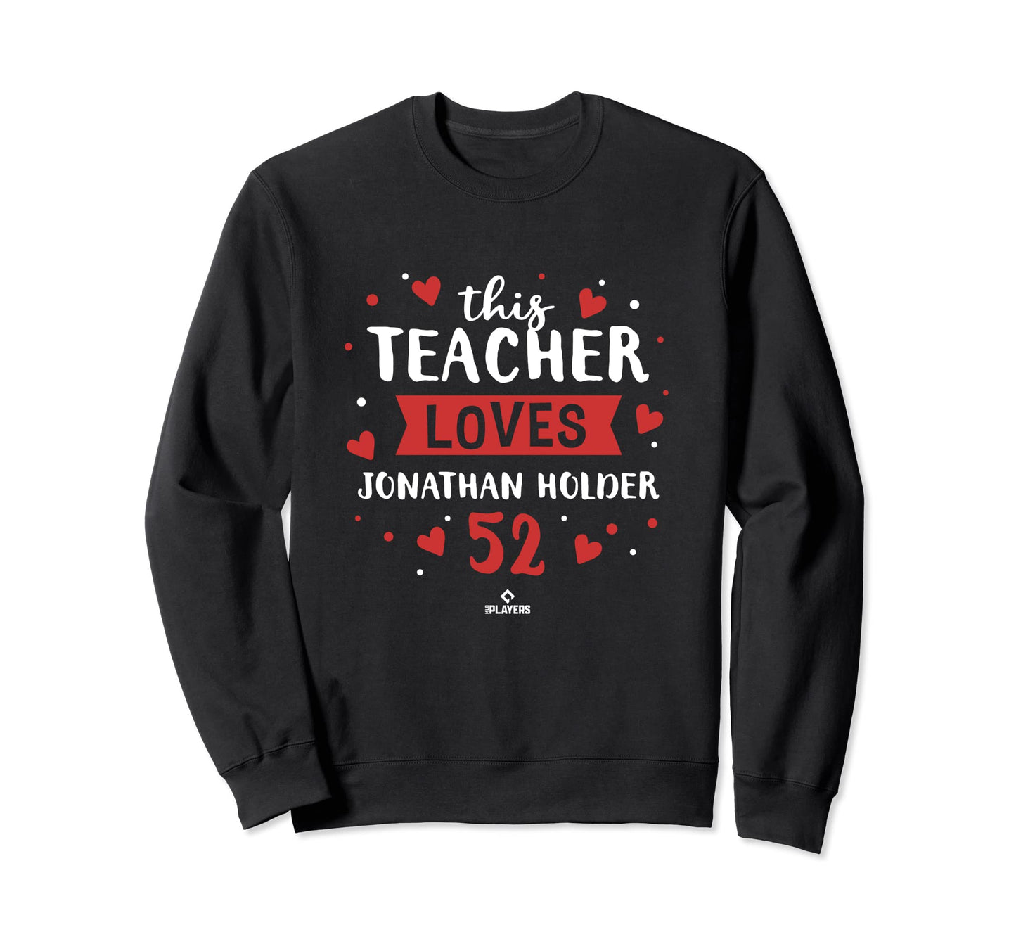 This Teacher Loves Jonathan Holder Sweatshirt - Minimalist Print Unisex - T-Shirt, Sweatshirt, Hoodie
