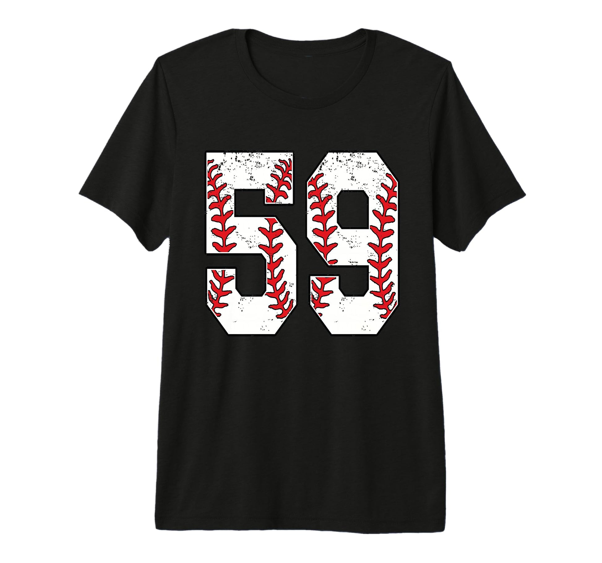 Number 59 Baseball 59 Jersey Number T-Shirt - Trendy Graphic Men Women - T-Shirt, Sweatshirt, Hoodie