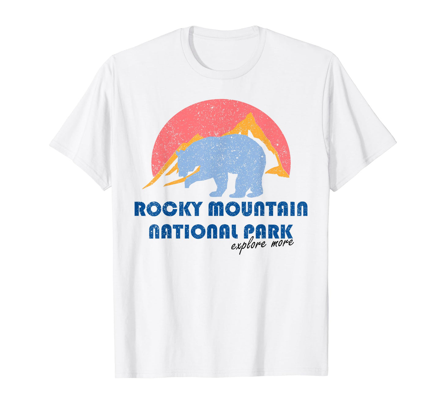 Rocky Mountains National Park T-Shirt - Custom Art Print for Adults - T-Shirt, Sweatshirt, Hoodie