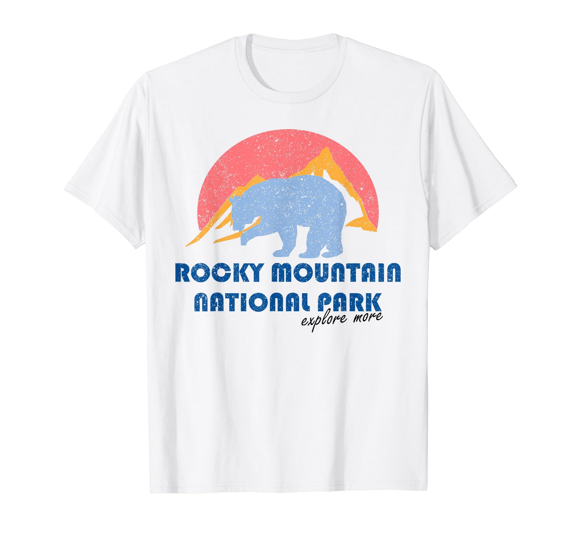 Rocky Mountains National Park T-Shirt - Custom Art Print for Adults - T-Shirt, Sweatshirt, Hoodie