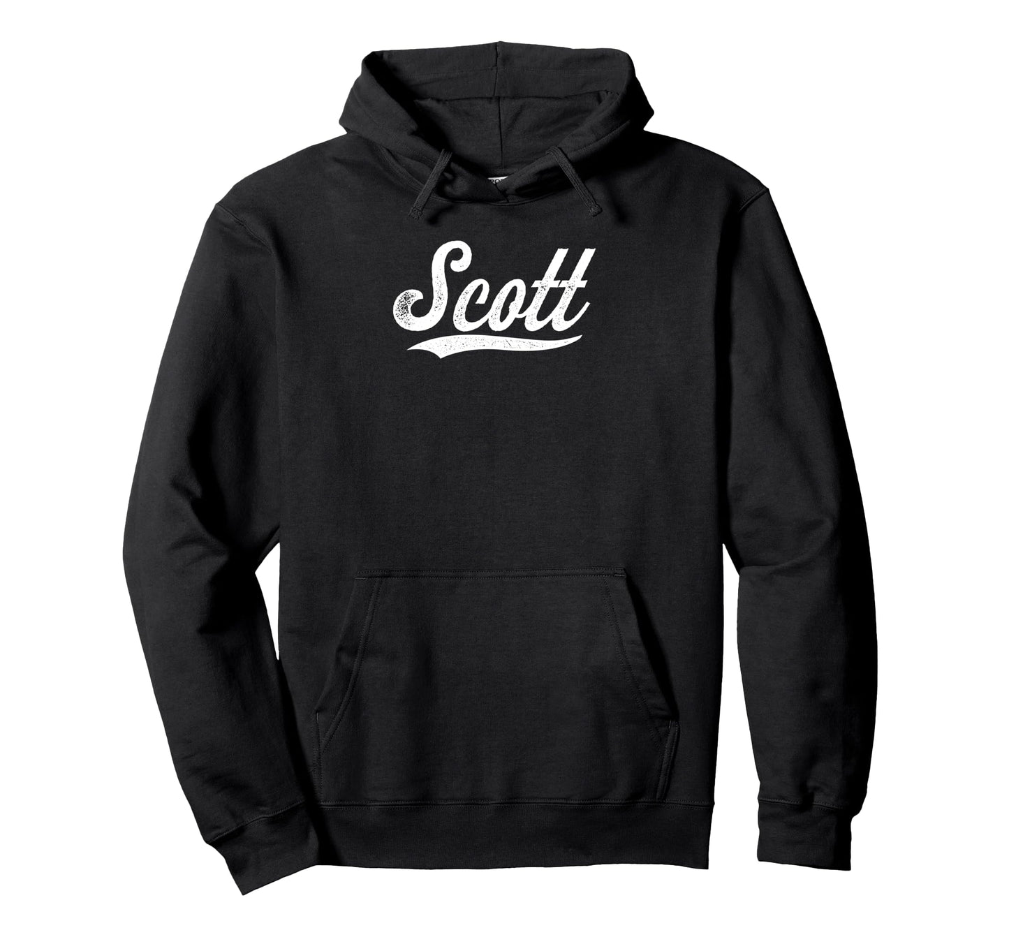 Distressed Script Adam Scott Prospect Hoodie - Minimalist Print Unisex - T-Shirt, Sweatshirt, Hoodie