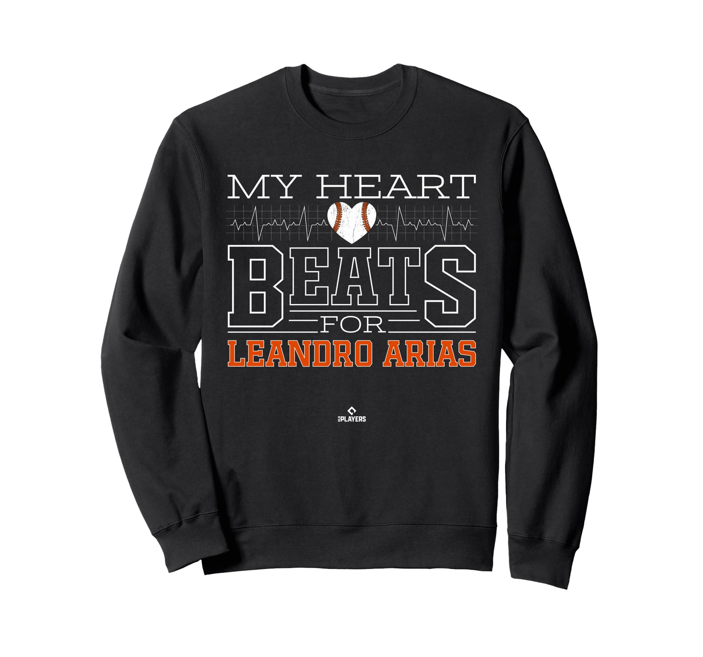 My Heart Beats Leandro Arias Sweatshirt - Custom Art Print for Adults - T-Shirt, Sweatshirt, Hoodie