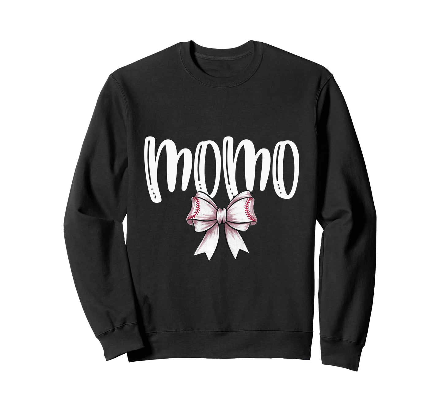 Coquette Baseball Momo Spirit Sweatshirt - Fun Novelty Design Men Women - T-Shirt, Sweatshirt, Hoodie