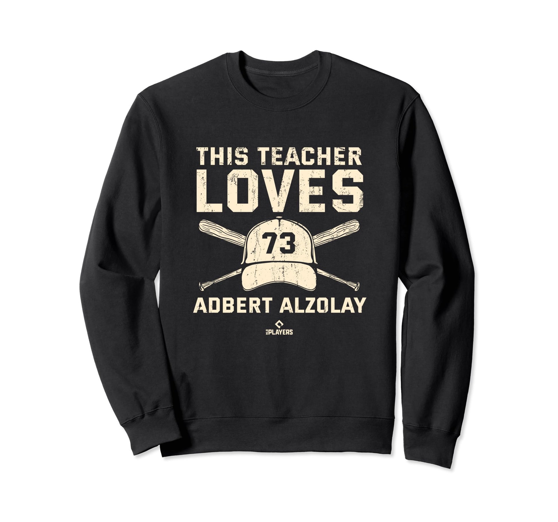 This Teacher Loves Adbert Sweatshirt - Casual Everyday Wear for Adults - T-Shirt, Sweatshirt, Hoodie