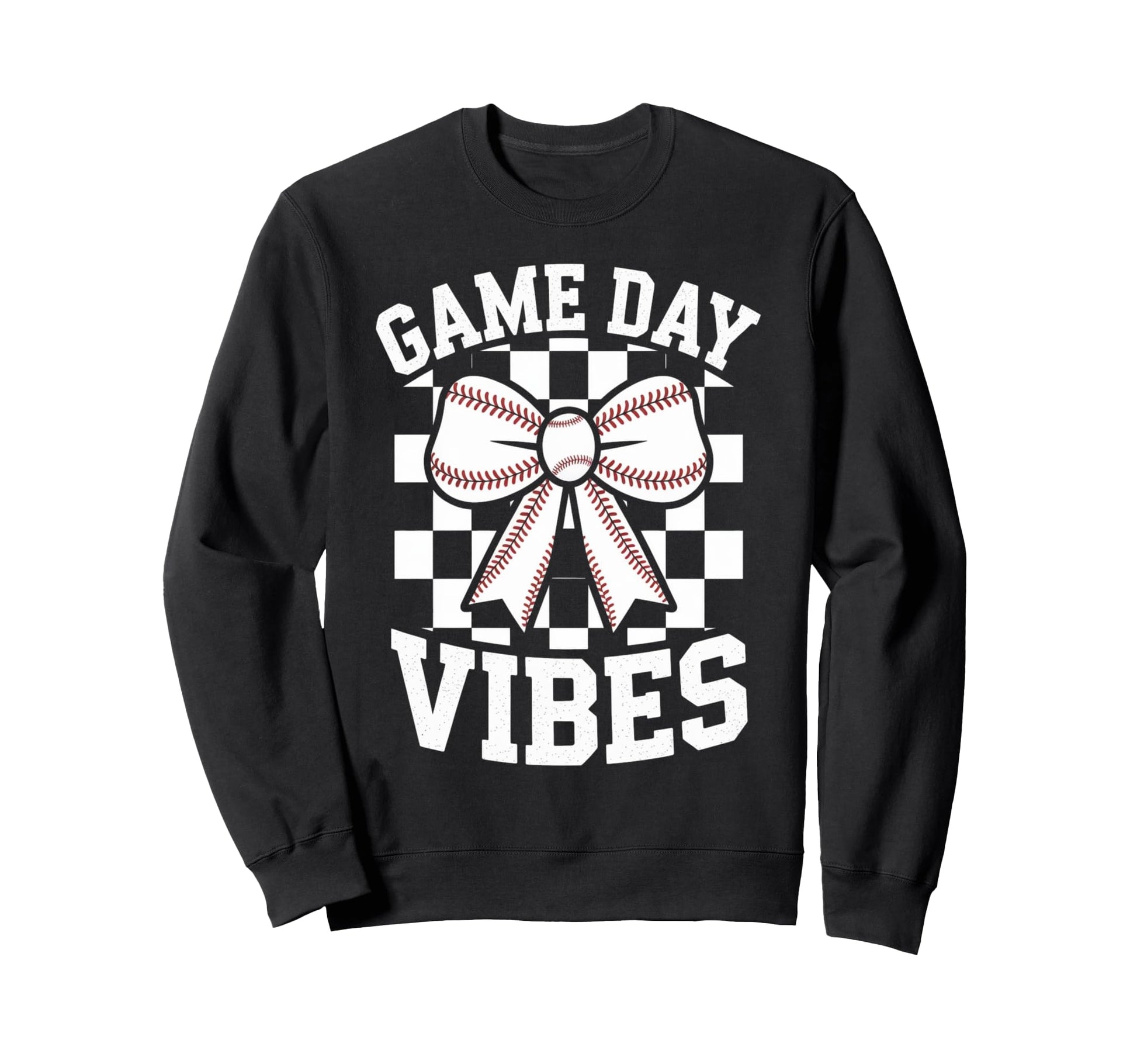 Game Day Vibes Coquette Bow Sweatshirt - Casual Everyday Wear Men Women - T-Shirt, Sweatshirt, Hoodie