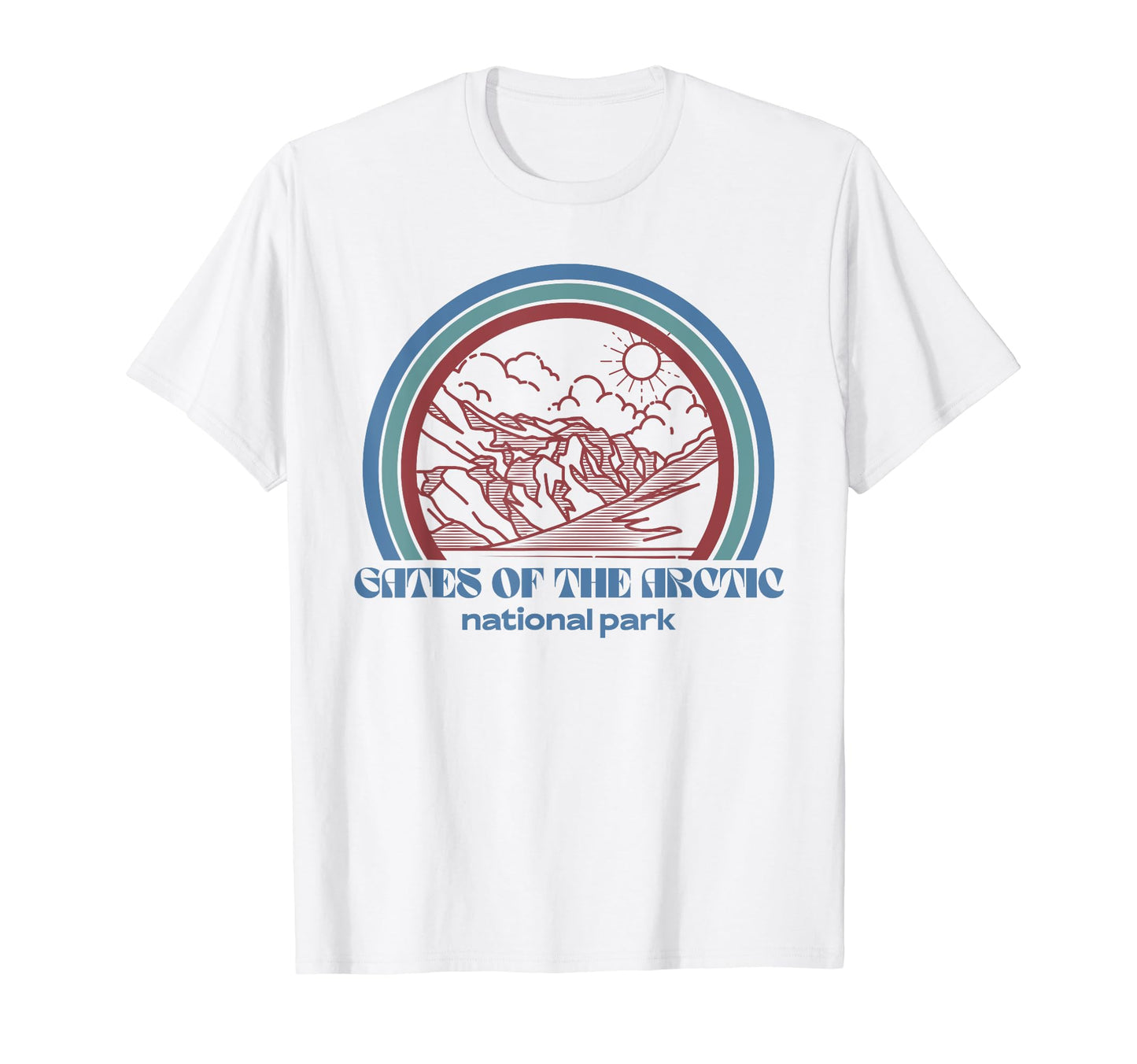 Gates Arctic National Park T-Shirt - Unique Graphic Men Women - T-Shirt, Sweatshirt, Hoodie