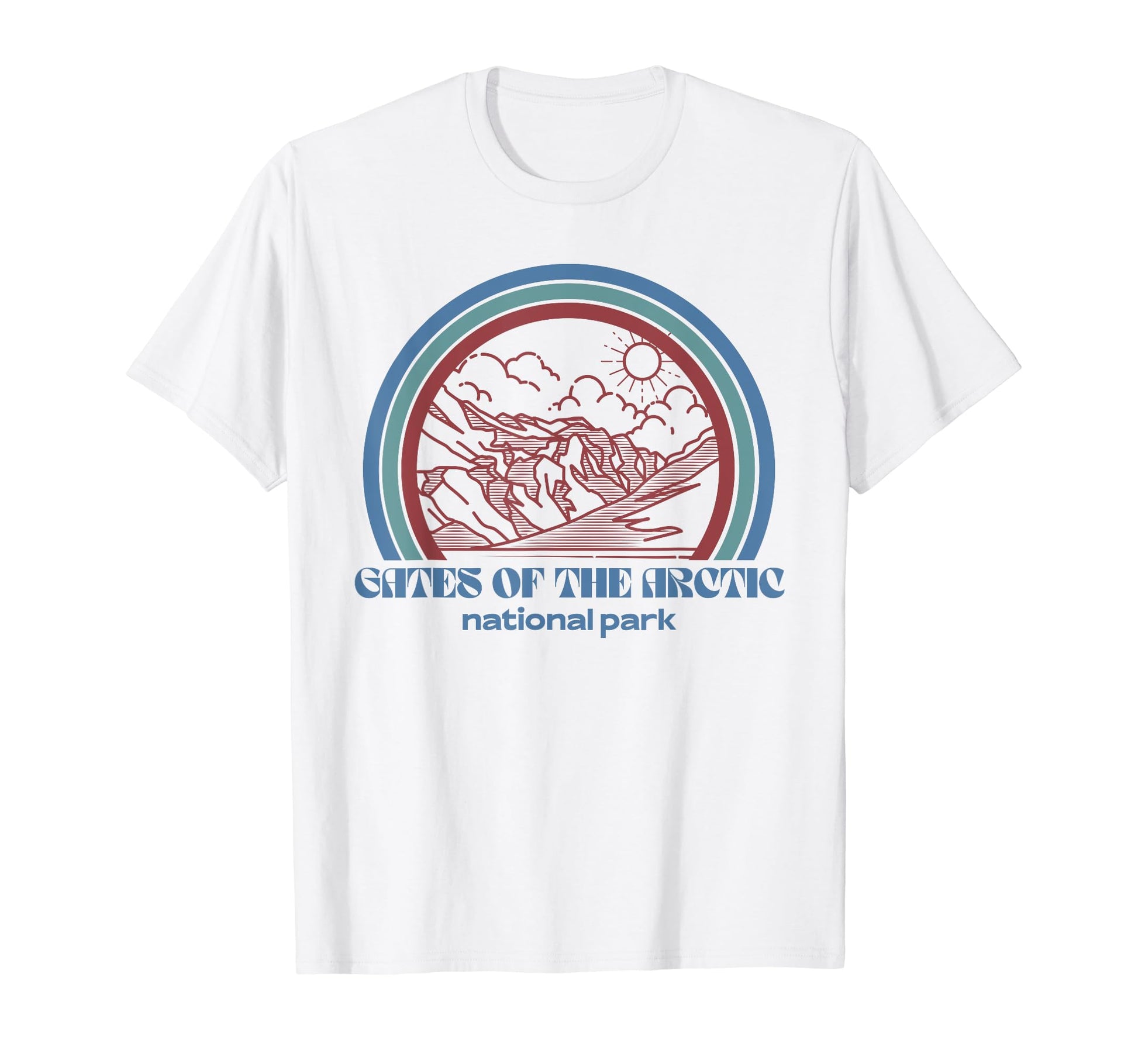 Gates Arctic National Park T-Shirt - Unique Graphic Men Women - T-Shirt, Sweatshirt, Hoodie