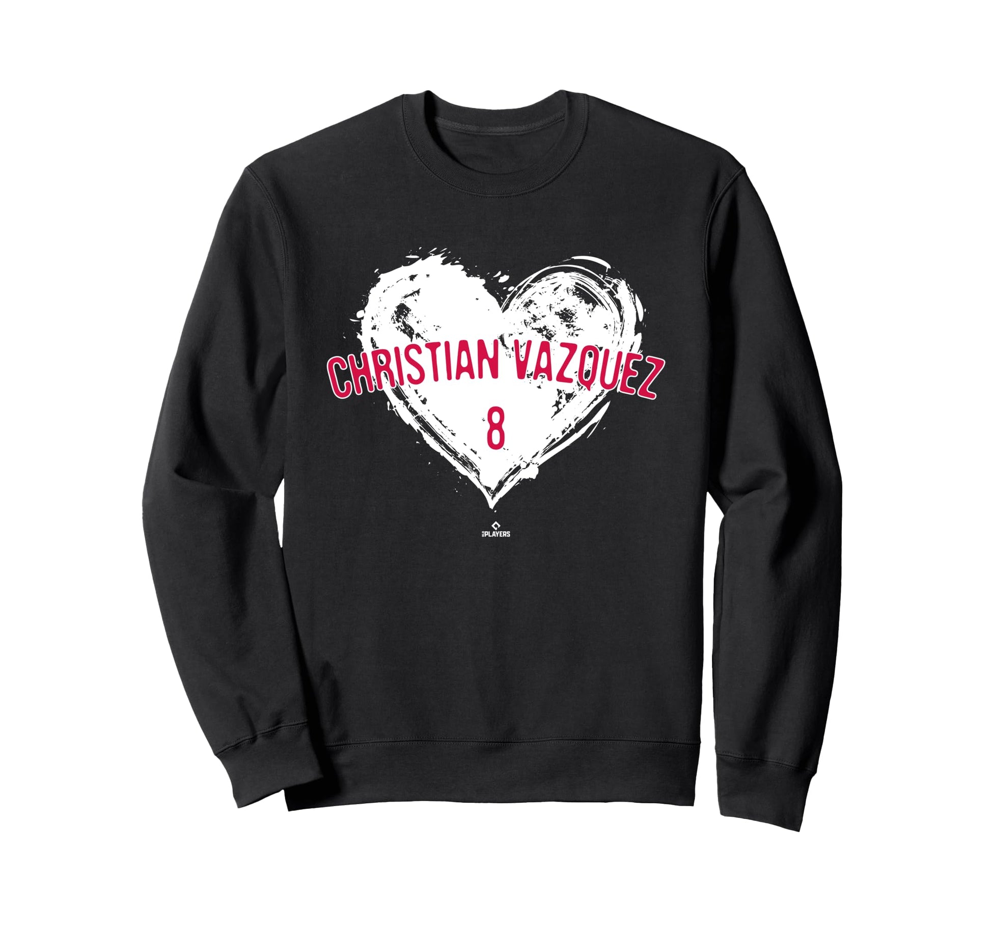 Distressed Heart Christian Vazquez Sweatshirt - Unique Graphic Men Women - T-Shirt, Sweatshirt, Hoodie