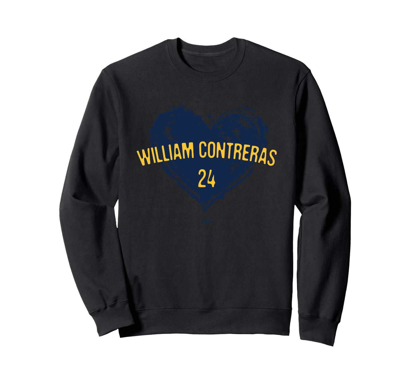 Distressed Heart William Sweatshirt - Fun Novelty Design Men Women - T-Shirt, Sweatshirt, Hoodie