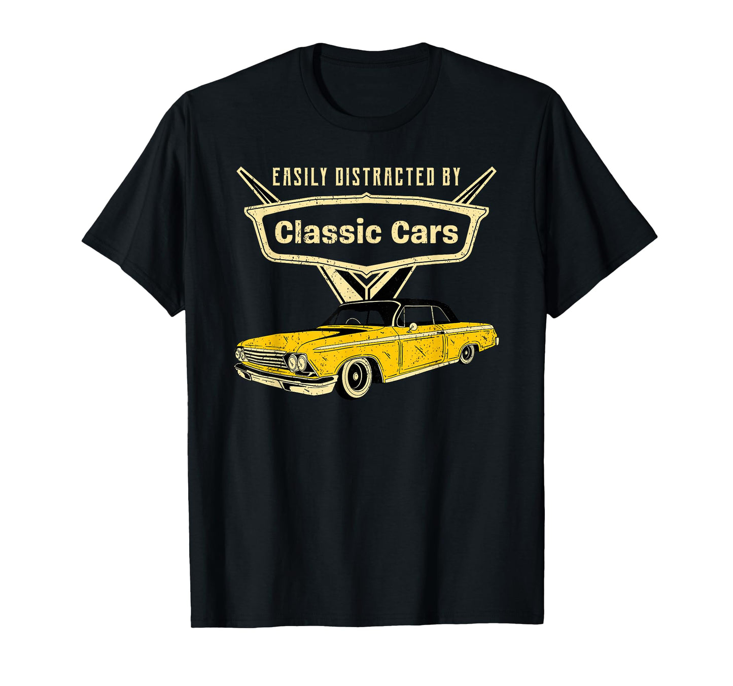 Easily Distracted Cars T-Shirt - Unique Graphic for Adults - T-Shirt, Sweatshirt, Hoodie