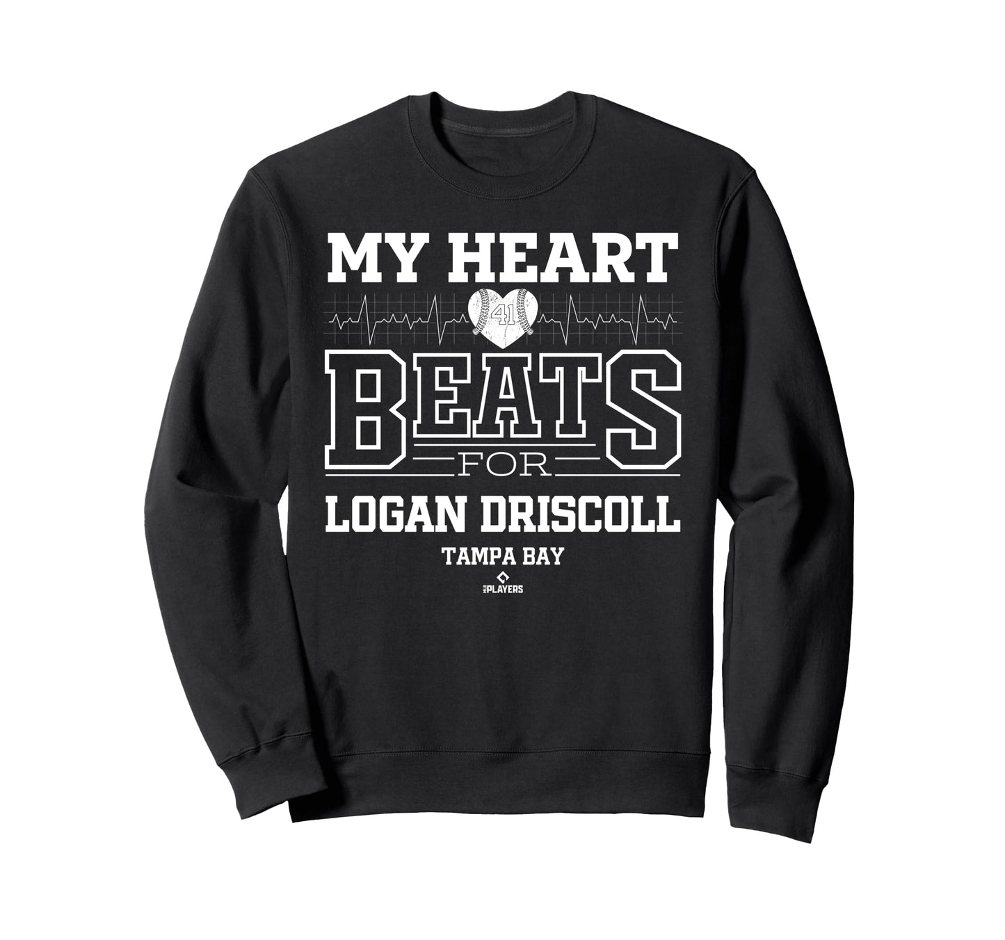 My Heart Beats Logan Driscoll Tampa Sweatshirt - Streetwear Style Unisex - T-Shirt, Sweatshirt, Hoodie