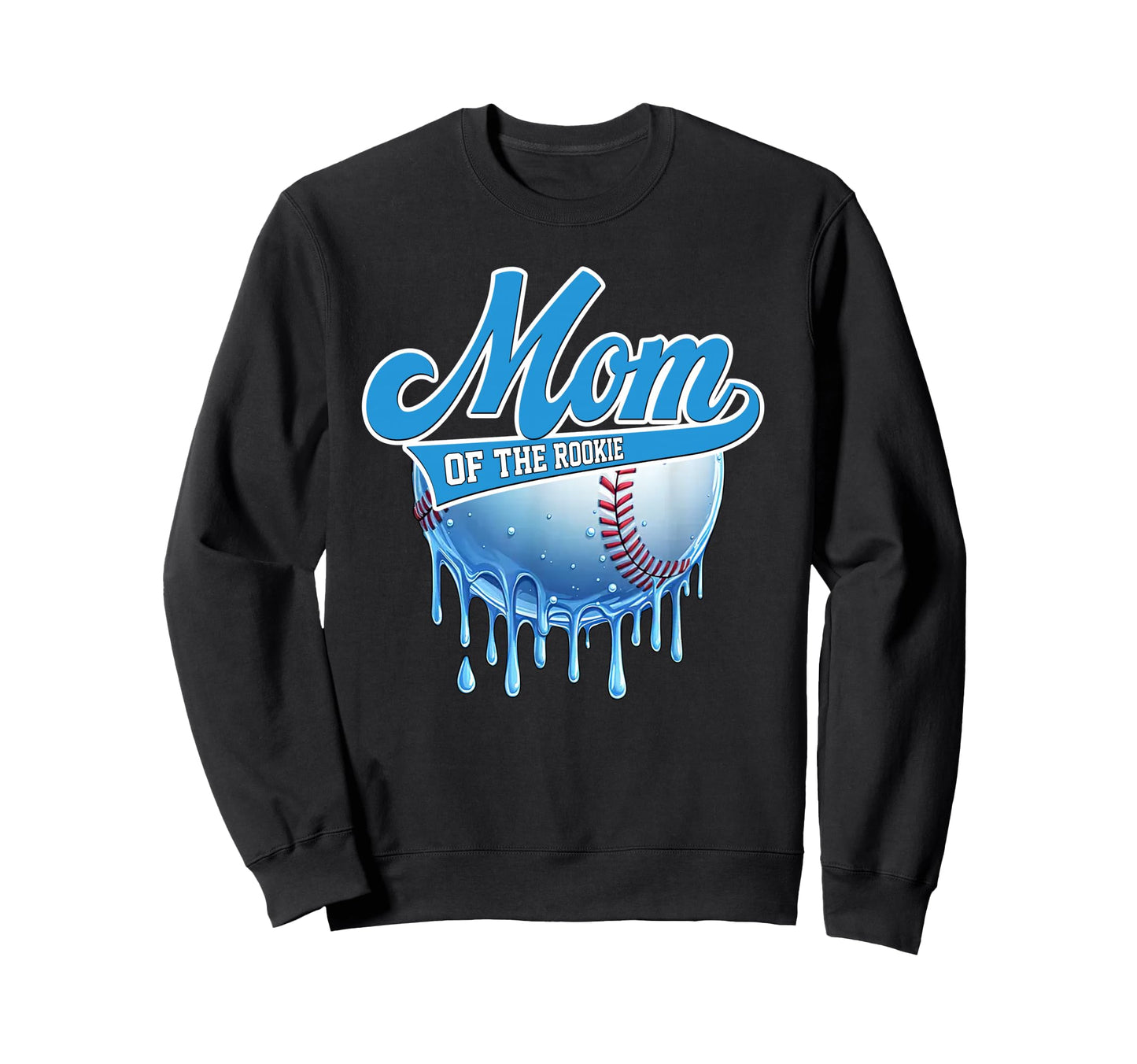 Mom Rookie 1St Birthday Baseball Sweatshirt - Fun Novelty Design Unisex - T-Shirt, Sweatshirt, Hoodie