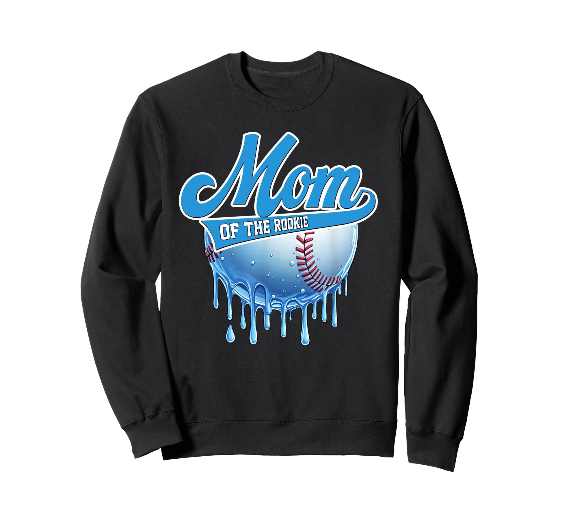 Mom Rookie 1St Birthday Baseball Sweatshirt - Fun Novelty Design Unisex - T-Shirt, Sweatshirt, Hoodie