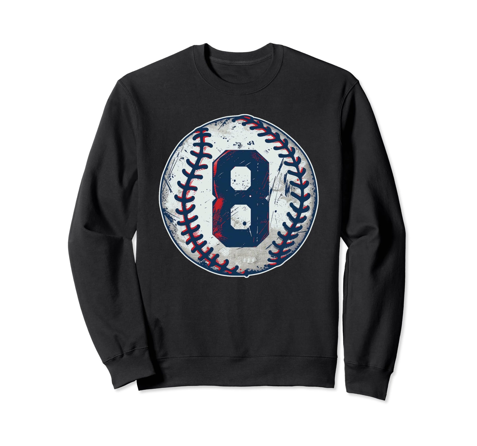 8Th Birthday Baseball Players 8Th Sweatshirt - Unique Graphic Men Women - T-Shirt, Sweatshirt, Hoodie