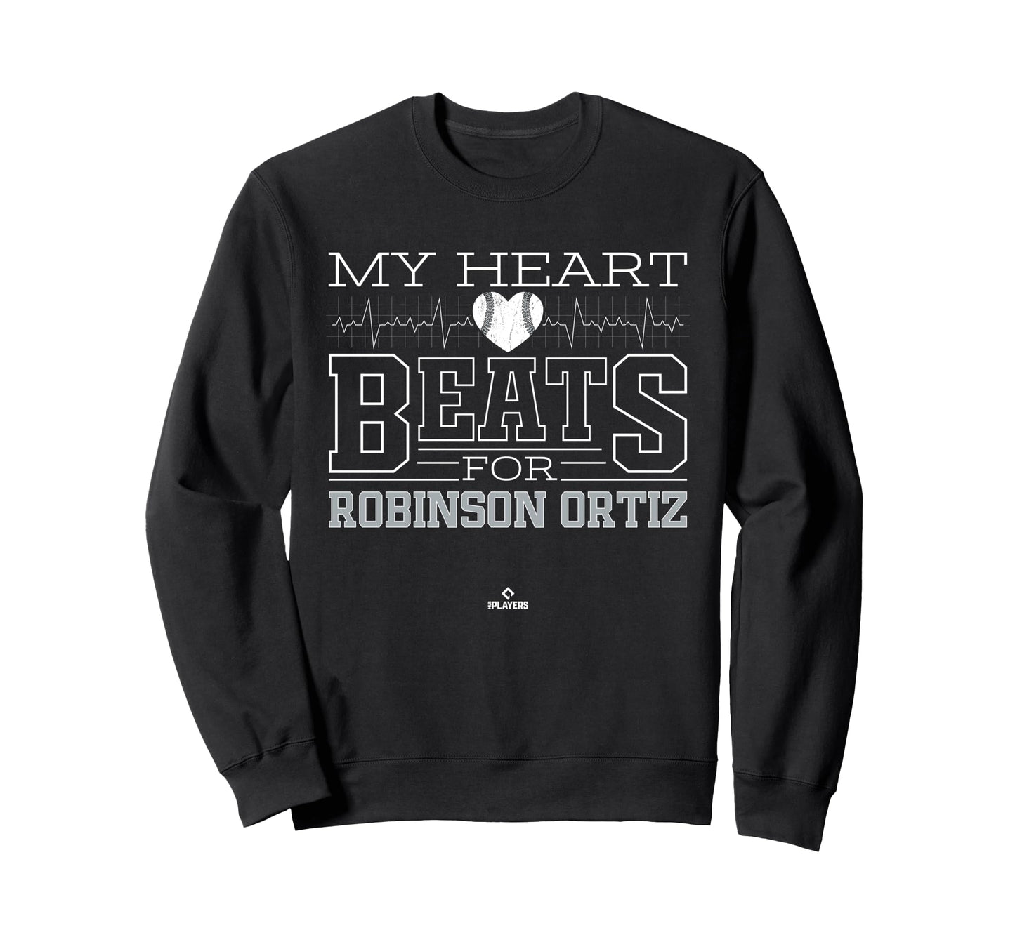 My Heart Beats Robinson Ortiz Prospect Sweatshirt - Trendy Graphic Unisex - T-Shirt, Sweatshirt, Hoodie