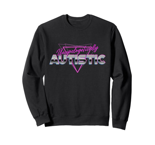 Autism Month 2025 Typography Sweatshirt - Fun Novelty Design for Adults - T-Shirt, Sweatshirt, Hoodie