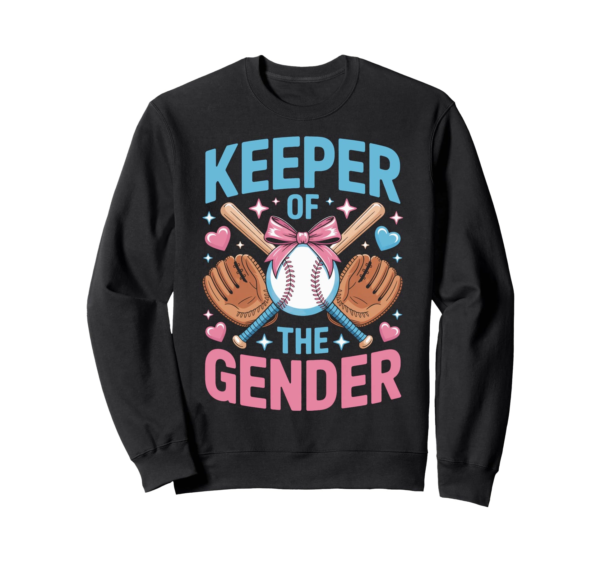 Baseball Reveal Keeper Gender Sweatshirt - Streetwear Style for Adults - T-Shirt, Sweatshirt, Hoodie