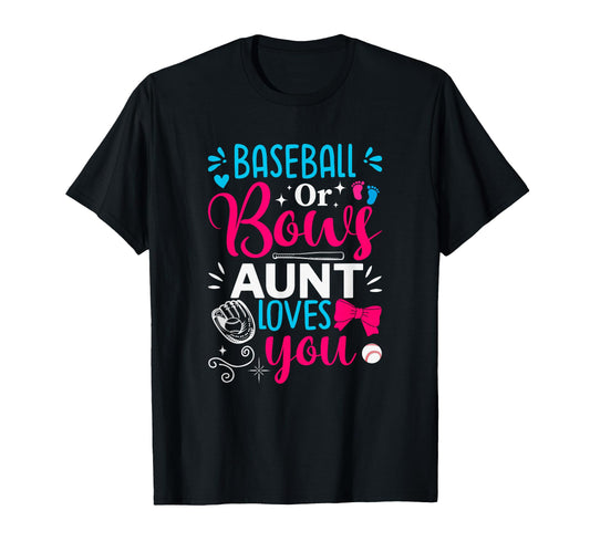 Baseball Gender Reveal Team Baseball T-Shirt - Minimalist Print Men Women - T-Shirt, Sweatshirt, Hoodie