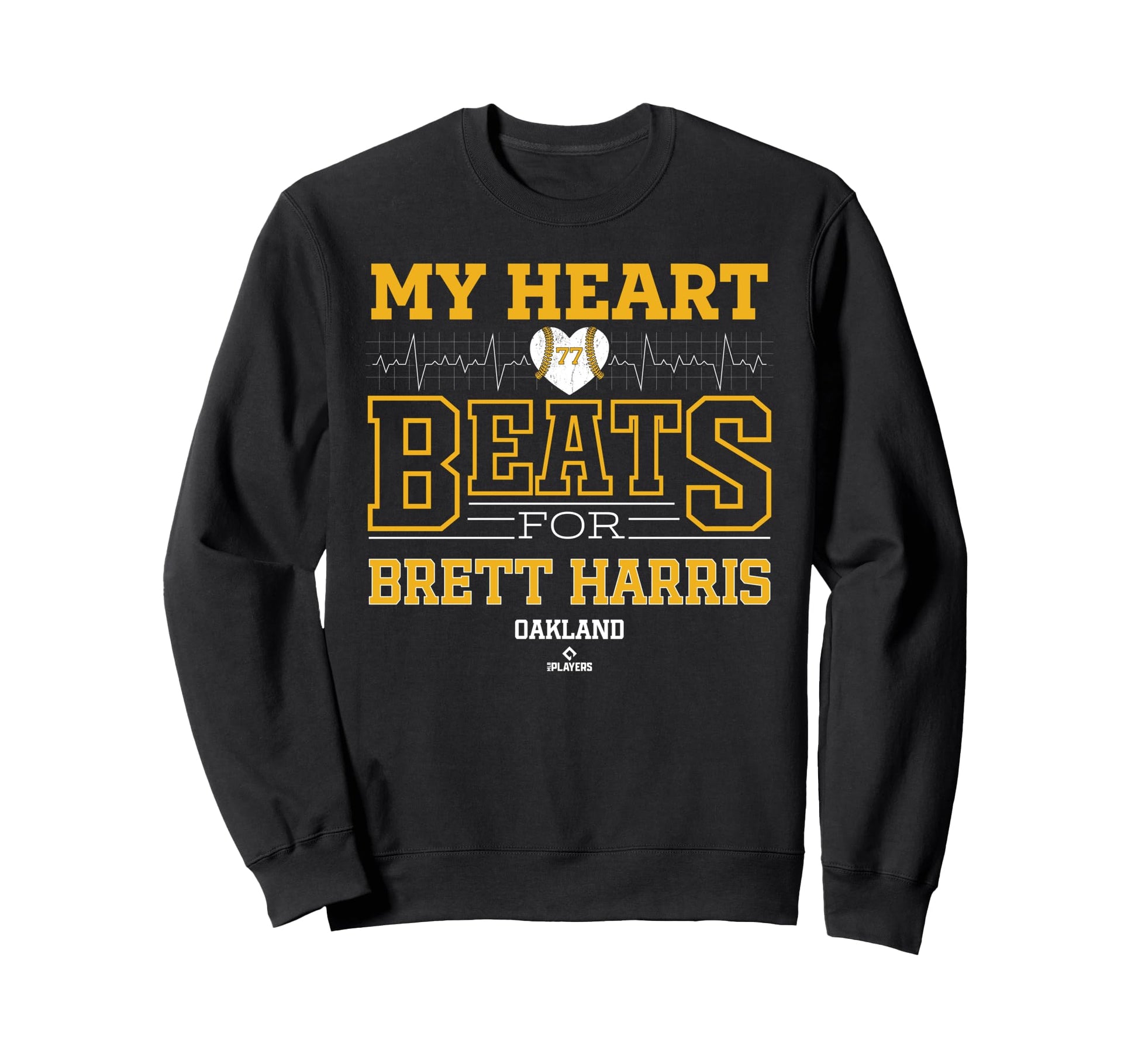 My Heart Beats Brett Harris Oakland Sweatshirt - Streetwear Style Unisex - T-Shirt, Sweatshirt, Hoodie