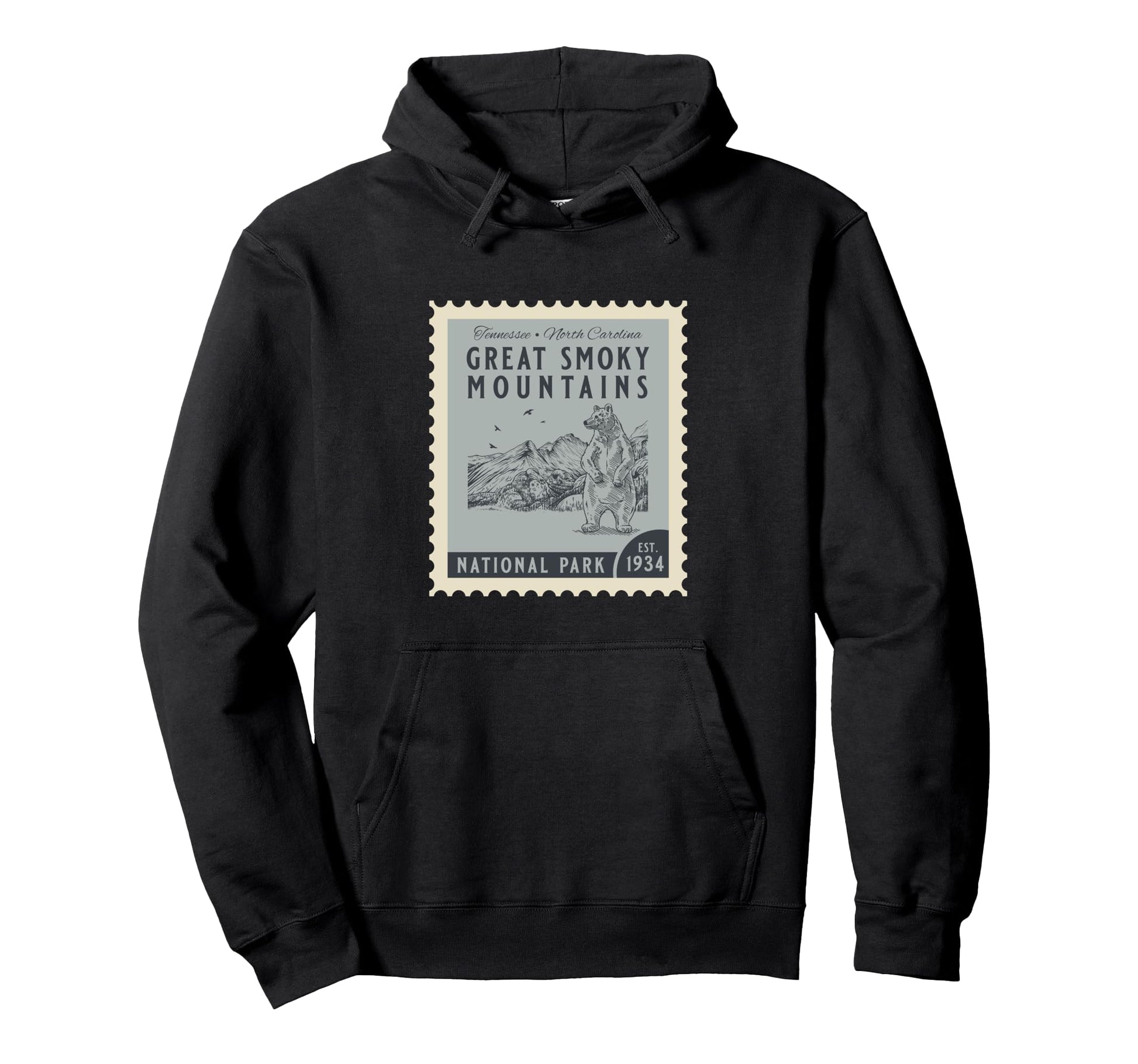 Great Smoky Mountains National Park Souvenir Hoodie - Graphic Print Unisex - T-Shirt, Sweatshirt, Hoodie