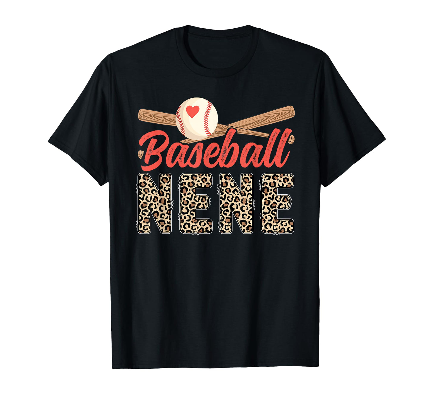 Baseball Nene Leopard Nene Baseball T-Shirt - Custom Art Print for Adults - T-Shirt, Sweatshirt, Hoodie