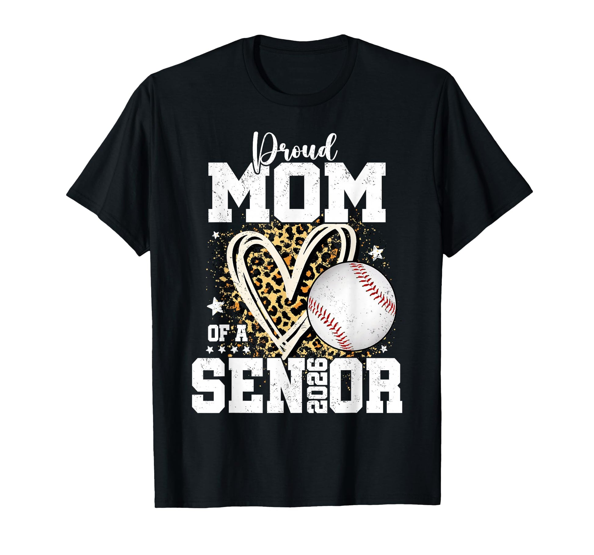 Proud Mom 2026 Senior Baseball T-Shirt - Fun Novelty Design for Adults - T-Shirt, Sweatshirt, Hoodie