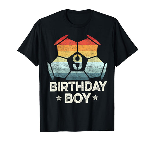 9 Year Old Soccer Player Gifts 9Th T-Shirt - Aesthetic Graphic for Adults - T-Shirt, Sweatshirt, Hoodie