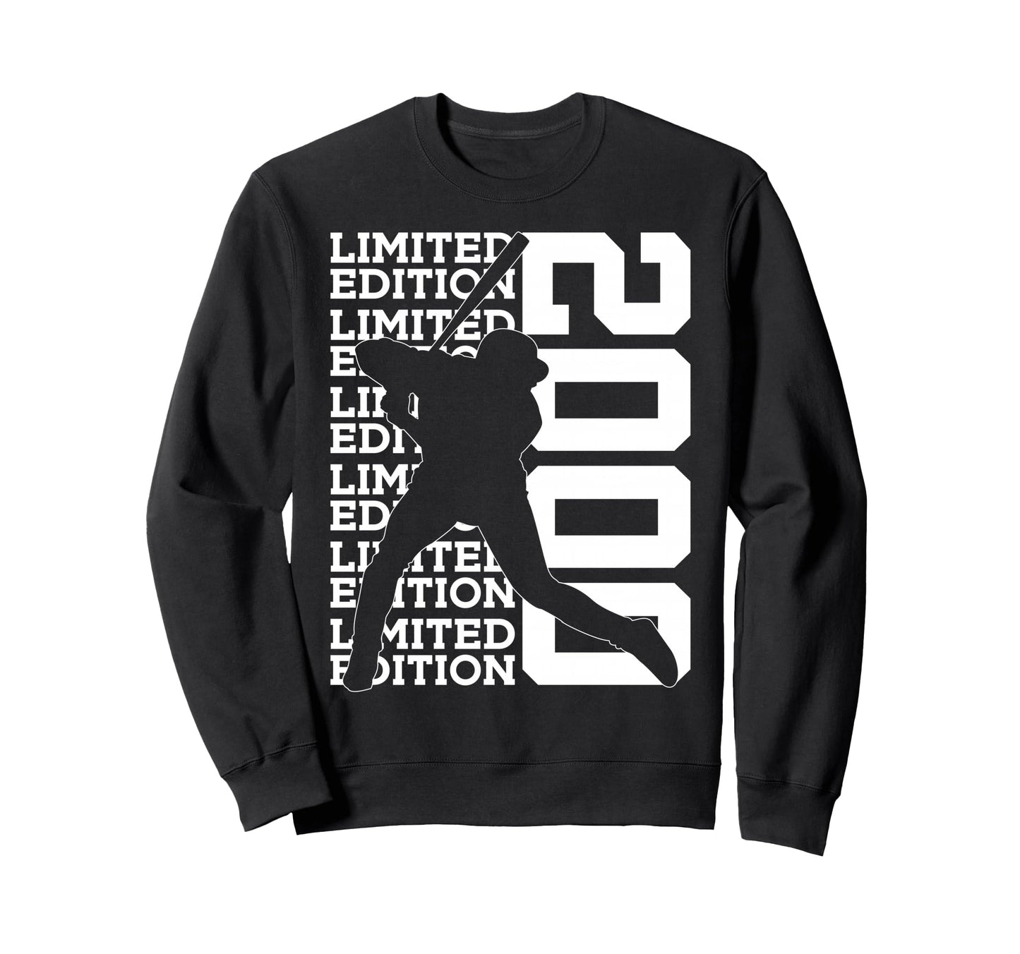 2000 Baseball 26Th Birthday Sweatshirt - Minimalist Print Men Women - T-Shirt, Sweatshirt, Hoodie