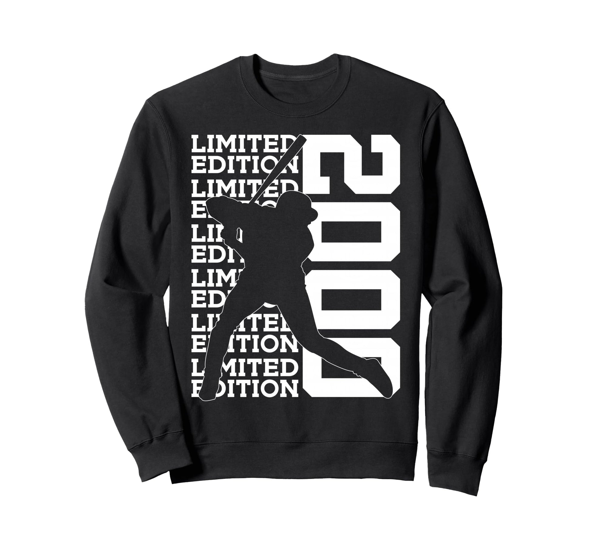 2000 Baseball 26Th Birthday Sweatshirt - Minimalist Print Men Women - T-Shirt, Sweatshirt, Hoodie