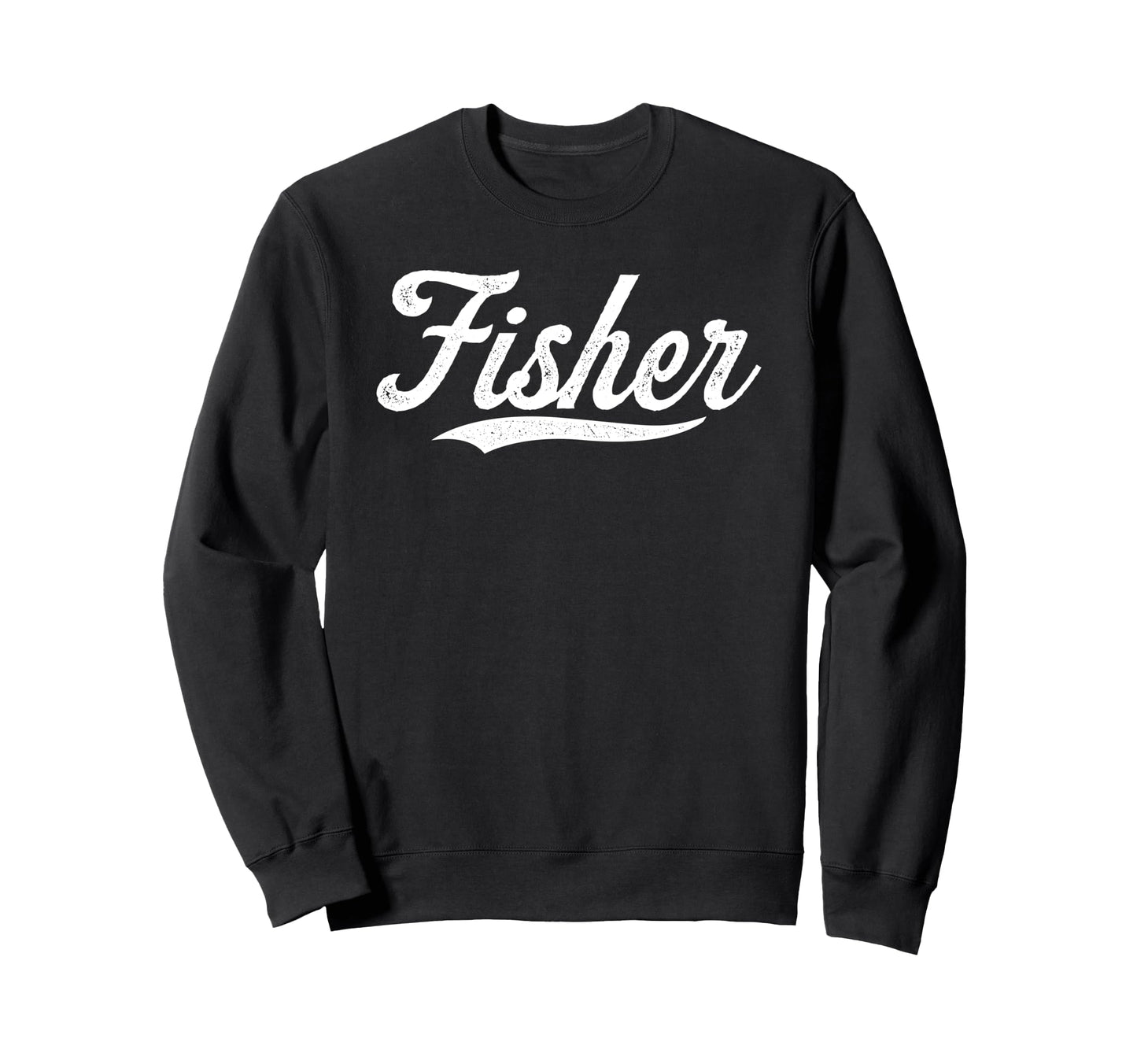 Distressed Script Cameron Fisher Sweatshirt - Unique Graphic Unisex - T-Shirt, Sweatshirt, Hoodie