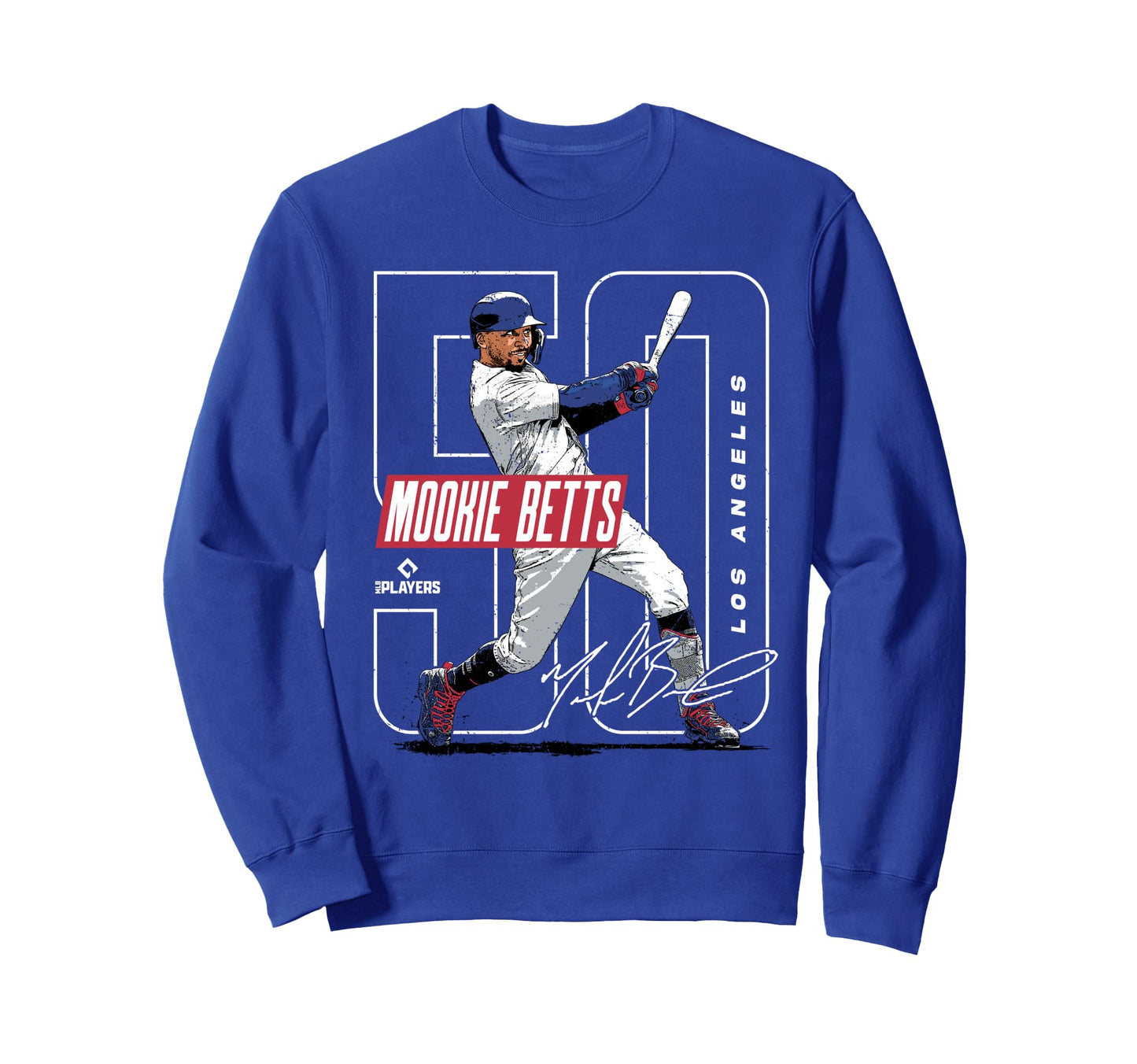 Mookie Betts Los Angeles Baseball Sweatshirt - Unique Graphic for Adults - T-Shirt, Sweatshirt, Hoodie