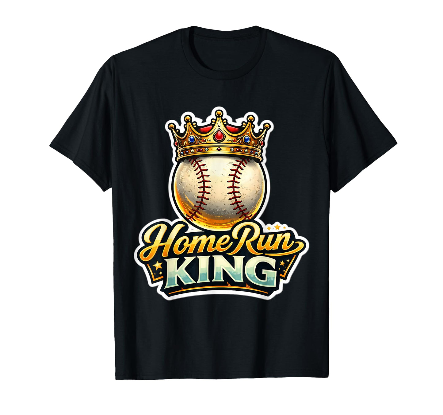 Home Run King Mens Baseball Player T-Shirt - Aesthetic Graphic Unisex - T-Shirt, Sweatshirt, Hoodie