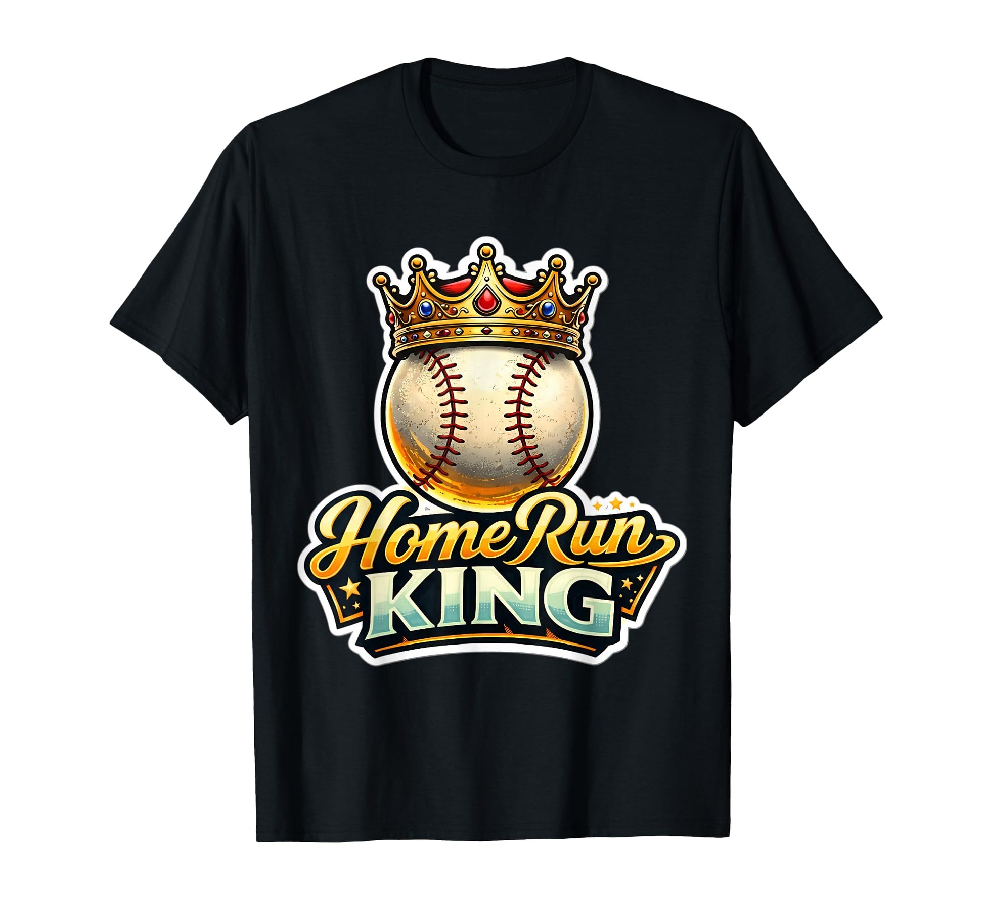 Home Run King Mens Baseball Player T-Shirt - Aesthetic Graphic Unisex - T-Shirt, Sweatshirt, Hoodie