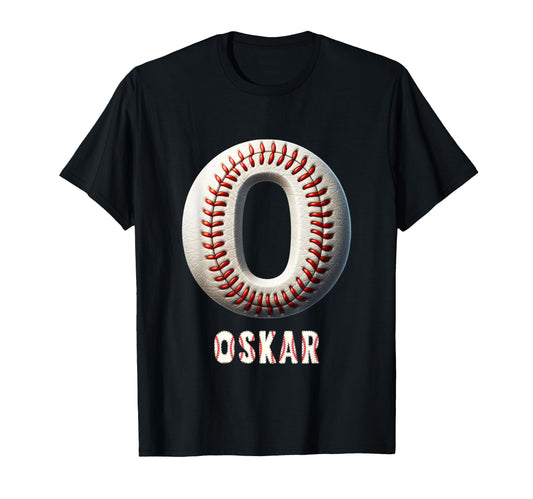 Baseball Home Run Jarno Initial T-Shirt - Casual Everyday Wear for Adults - T-Shirt, Sweatshirt, Hoodie