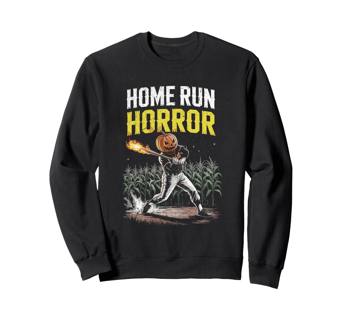 Home Run Horror Track And Tomb Sweatshirt - Graphic Print for Adults - T-Shirt, Sweatshirt, Hoodie