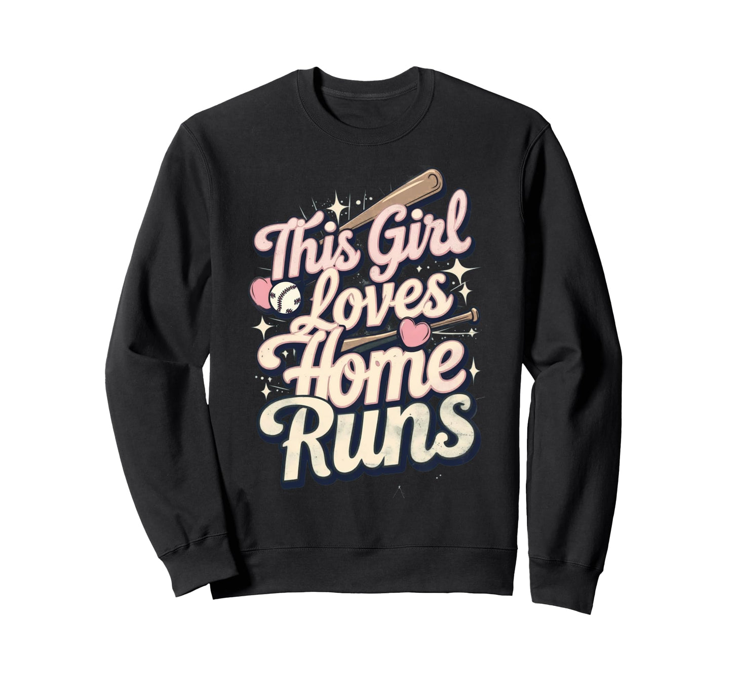 This Loves Home Runs Womens Sweatshirt - Casual Everyday Wear Men Women - T-Shirt, Sweatshirt, Hoodie