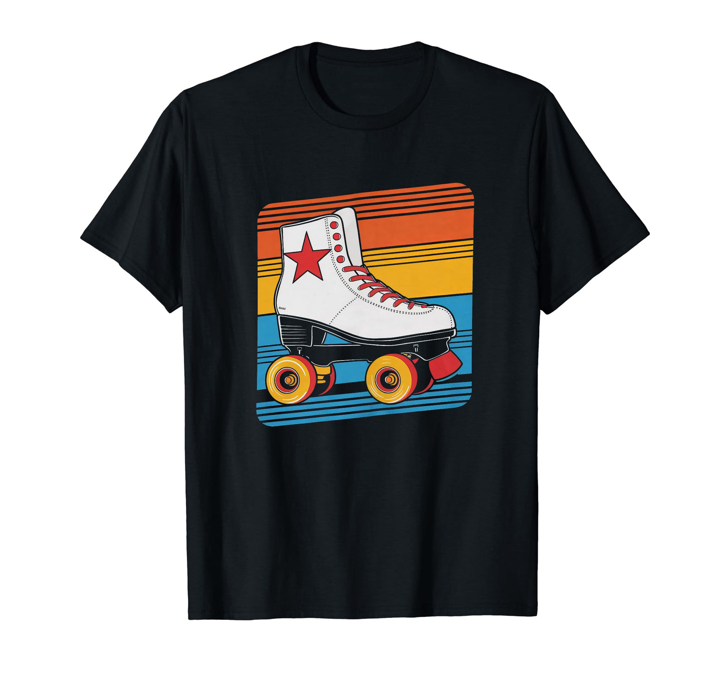Roller Skate Roller Skater 80S 90S T-Shirt - Novelty Apparel Men Women - T-Shirt, Sweatshirt, Hoodie
