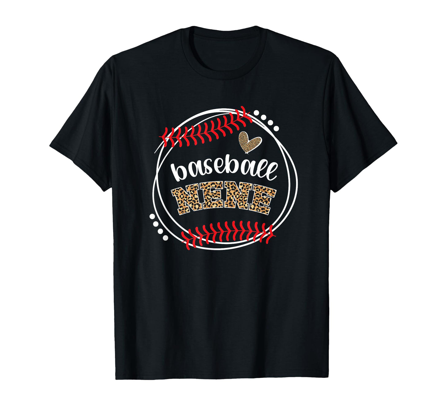 Baseball Nene Leopard Nene Baseball T-Shirt - Fun Novelty Design Unisex - T-Shirt, Sweatshirt, Hoodie
