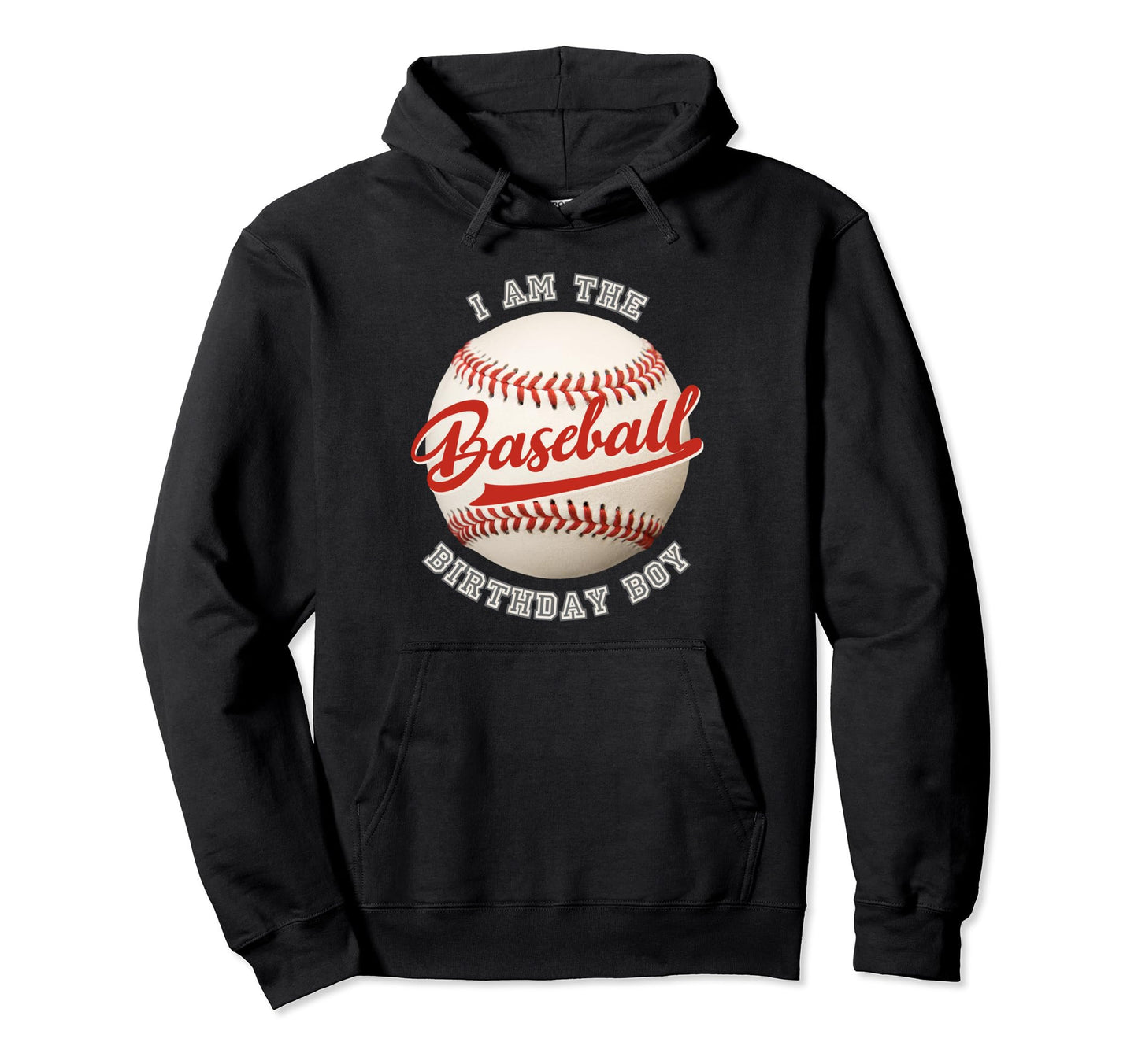 Baseball Birthday Family Matching Party Hoodie - Minimalist Print Unisex - T-Shirt, Sweatshirt, Hoodie
