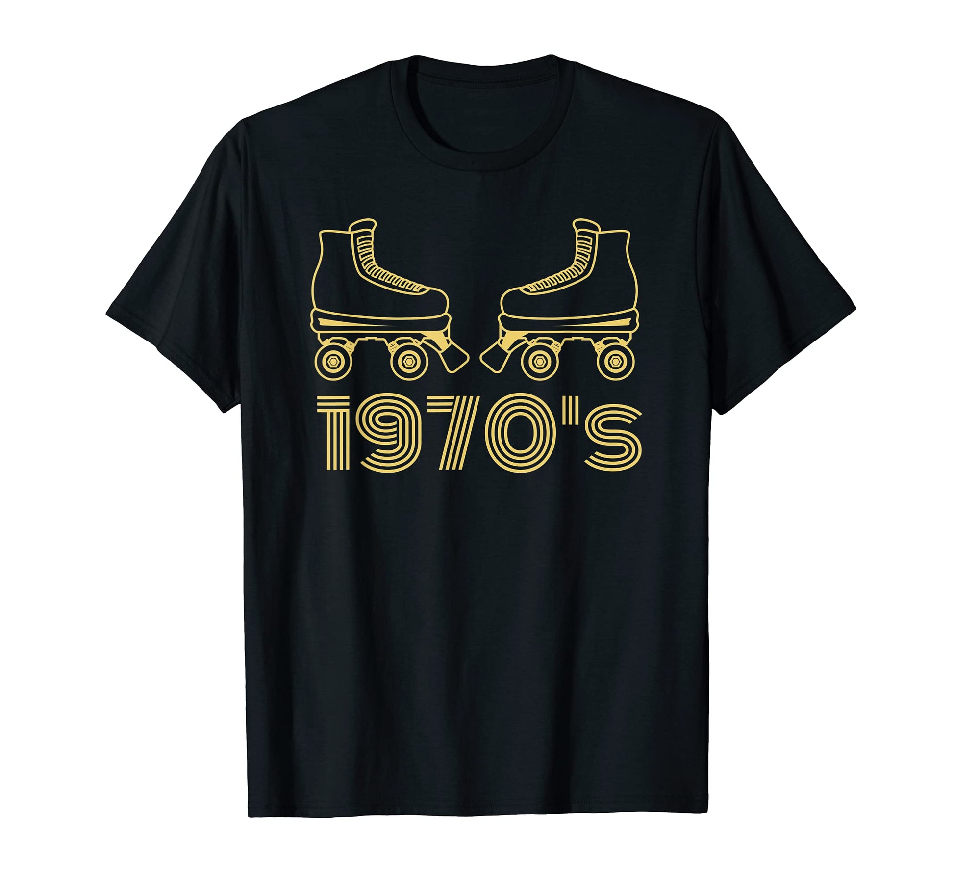 1970S Roller Skates 70S Disco T-Shirt - Unique Graphic Unisex - T-Shirt, Sweatshirt, Hoodie