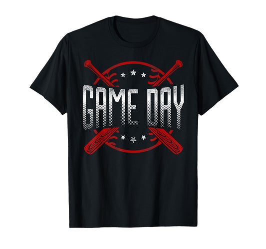 Baseball Fan Game Day T-Shirt - Novelty Apparel Men Women - T-Shirt, Sweatshirt, Hoodie