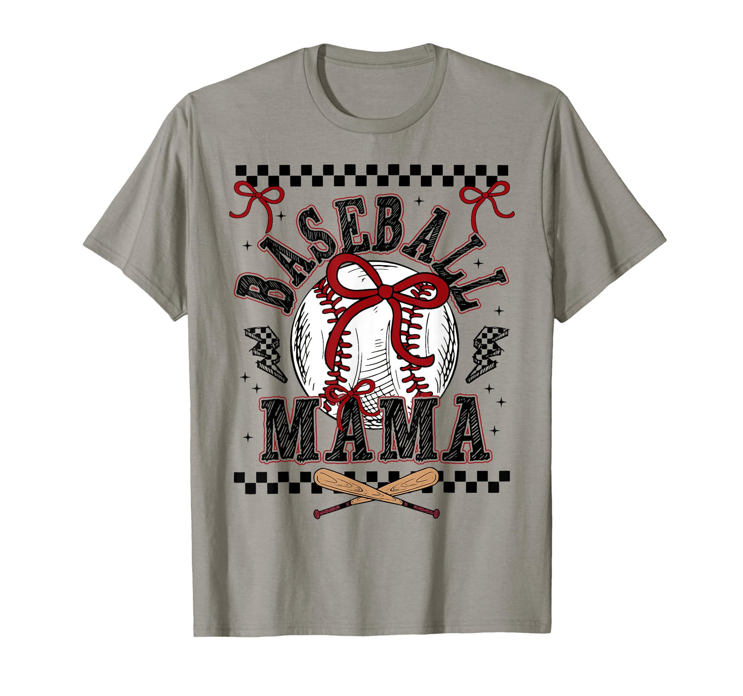 Baseball Mom Coquette Mothers Day Baseball T-Shirt - Graphic Print Unisex - T-Shirt, Sweatshirt, Hoodie