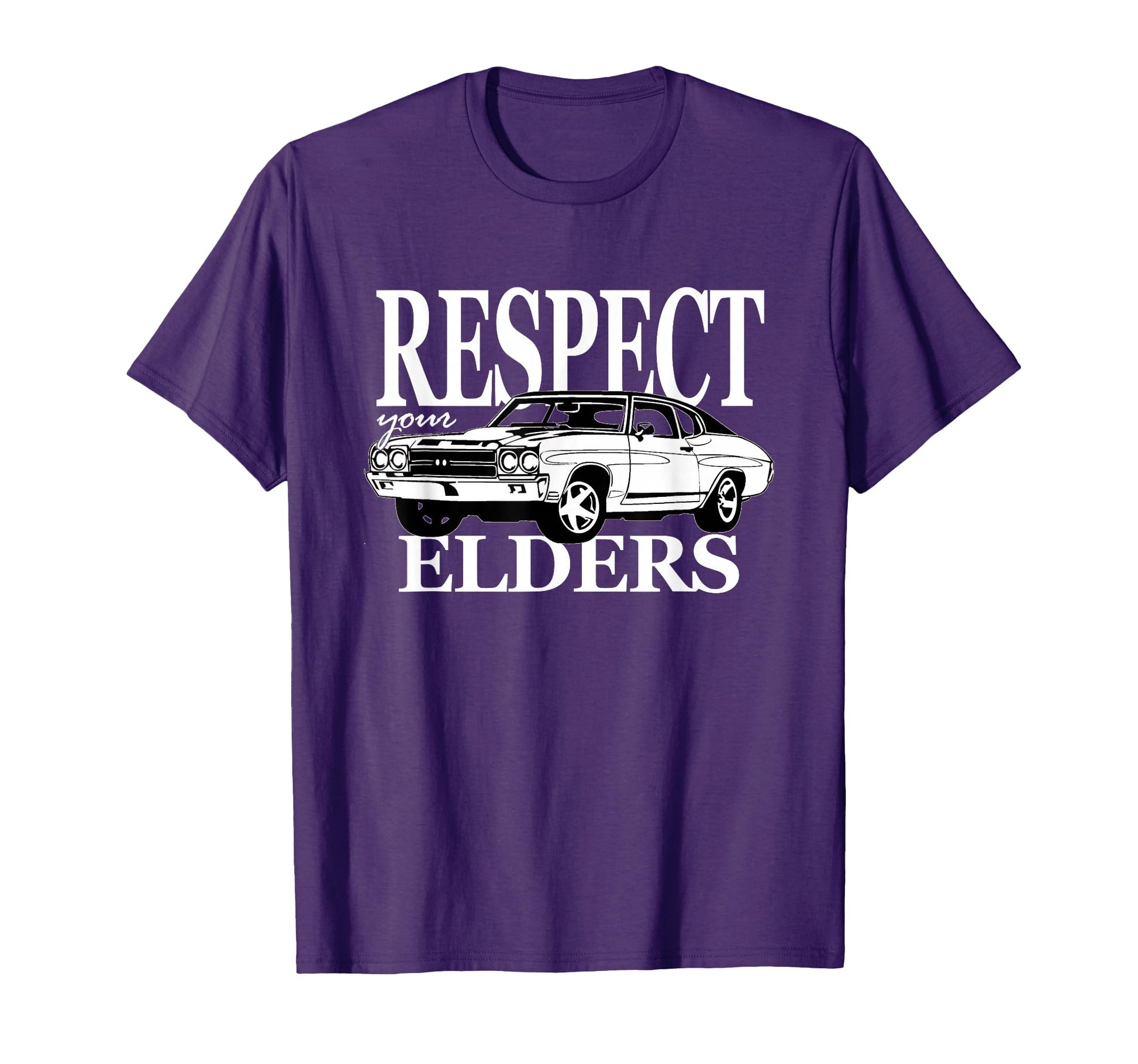 Hotrod Respect Your Elders T-Shirt - Casual Everyday Wear for Adults - T-Shirt, Sweatshirt, Hoodie