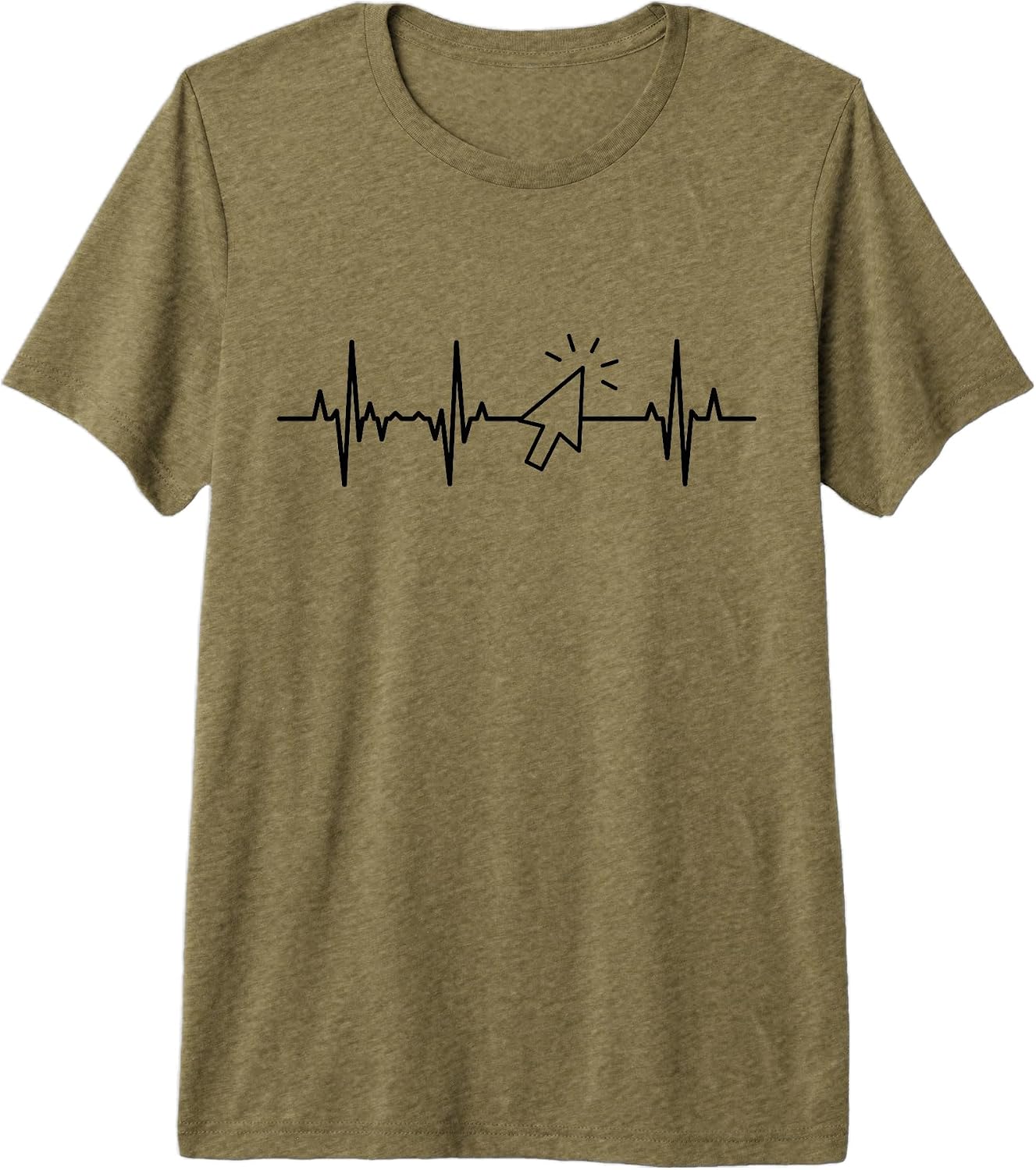 Nerds Cardiogram - Adult & Kids T-Shirts, Sweatshirts & Hoodies apparel design preview 1